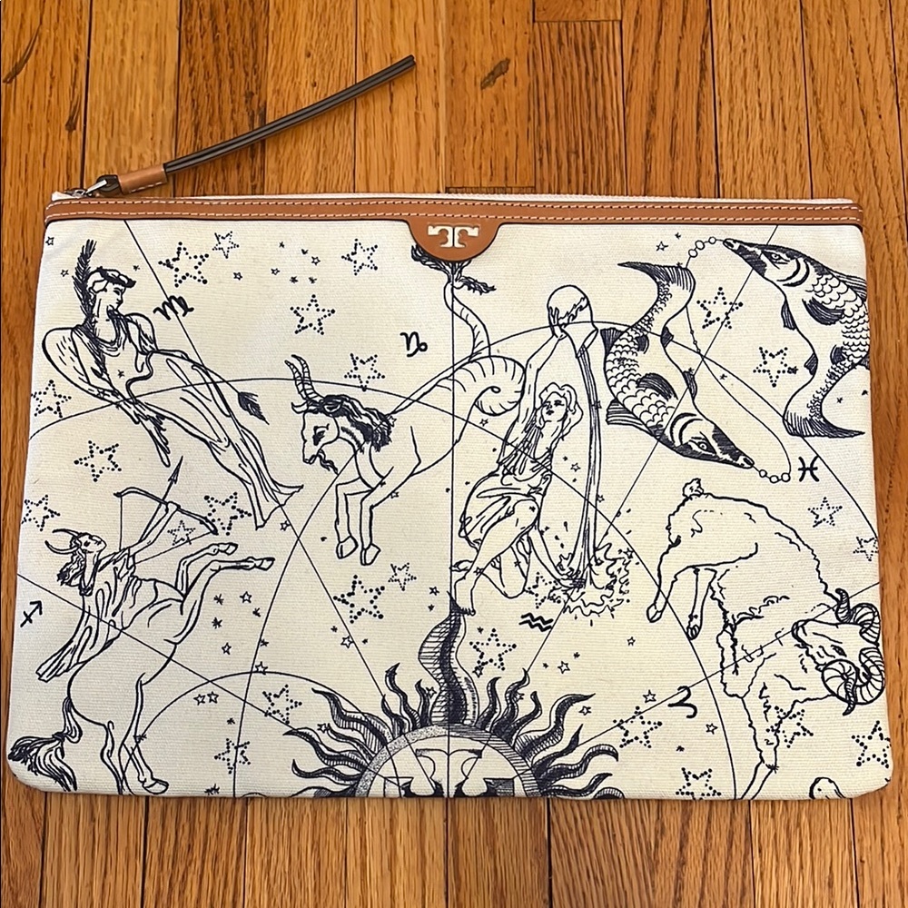 Tory Burch Celestial Zodiac Clutch